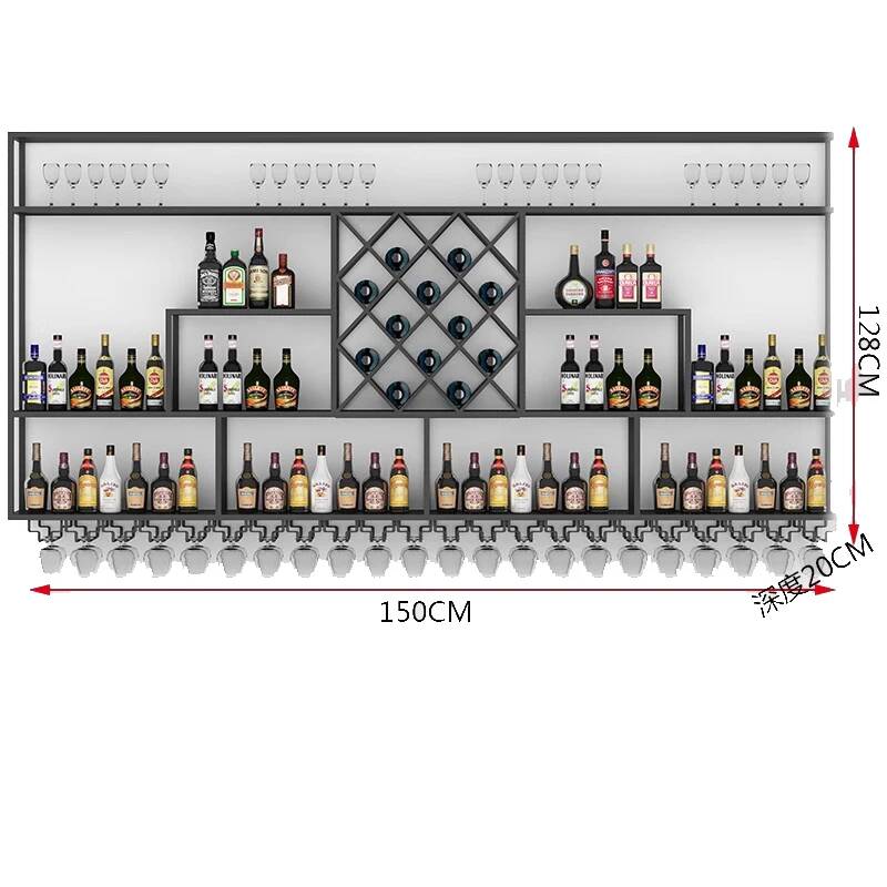  벽걸이 조명 디스플레이 캐비닛 공간 절약형 북유럽풍 - Wine Beer Rack 리뷰 및 가격
