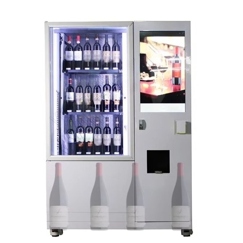 맞춤형 스마트 연령 확인 리프트 시스템 냉장고 자판기  - Wine To Beer Alcohol 리뷰 및 가격