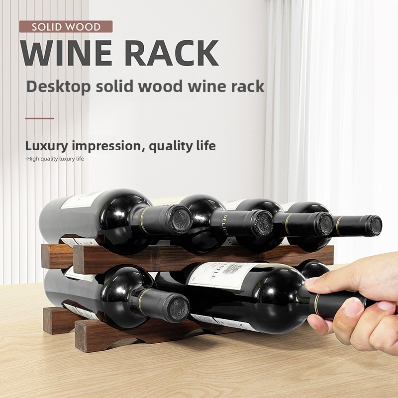 원목 와인랙 다층 병 홀더 적층형 데스크 디스플레이 홈 - Wine Beer Rack 리뷰 및 가격